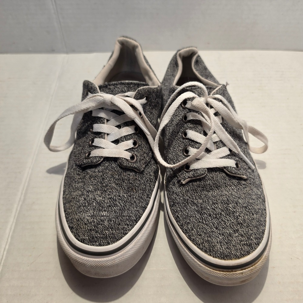 Vans Era Heathered Gray Jersey Fabric Low Top Sneakers Womens 8 721356